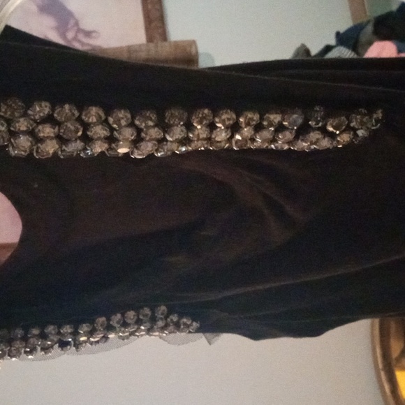 Black Vera Wang shirt - Picture 2 of 4